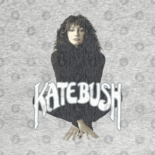 Vintage Kate Bush Fanart Design by Bingung Mikir Nama Design